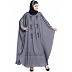 Designer Kaftan abaya with Handwork- Grey